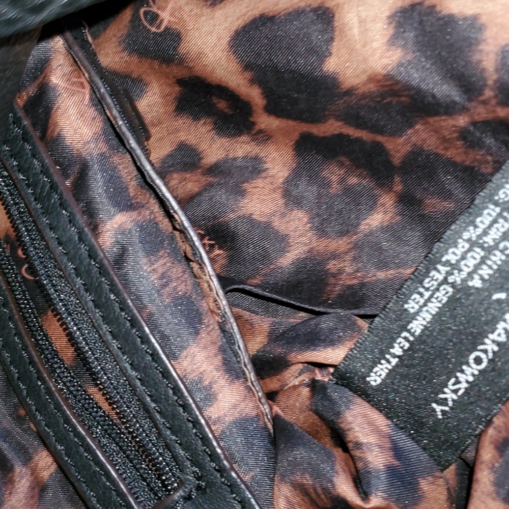 Black leather bag - Picture 5 of 8
